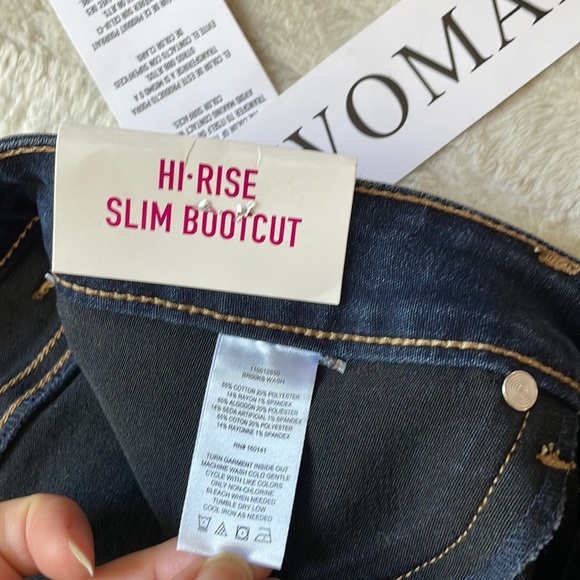 NWT Faith Jeans Hi Rise Slim Bootcut Jeans. 16W - Picture 9 of 9